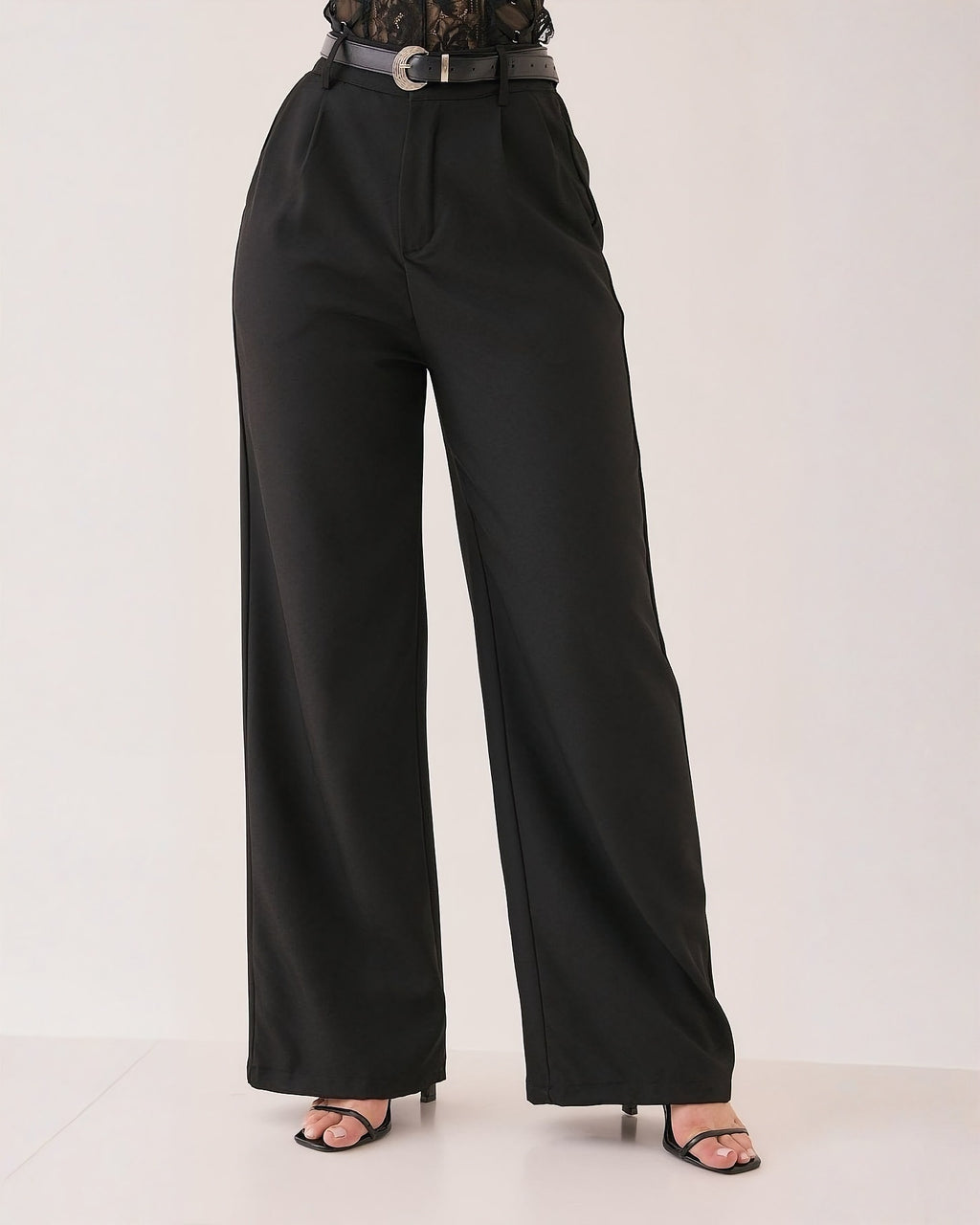Pantalón Wide Leg Liso
