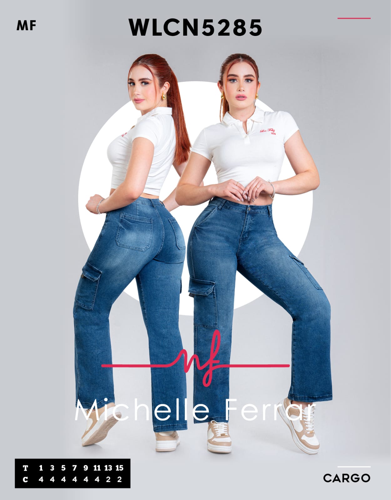 Jeans Ajustados de Cintura Alta Michelle Ferrar Estilo Casual Elegante - Roxanz