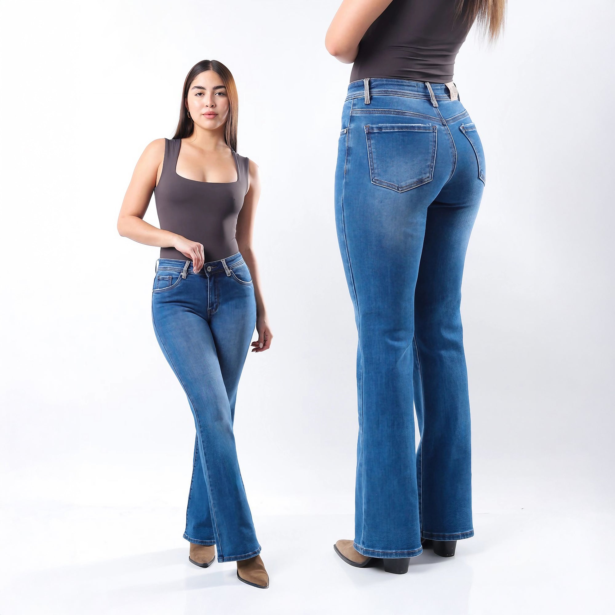 Jeans Corte Bota - ROXANZ