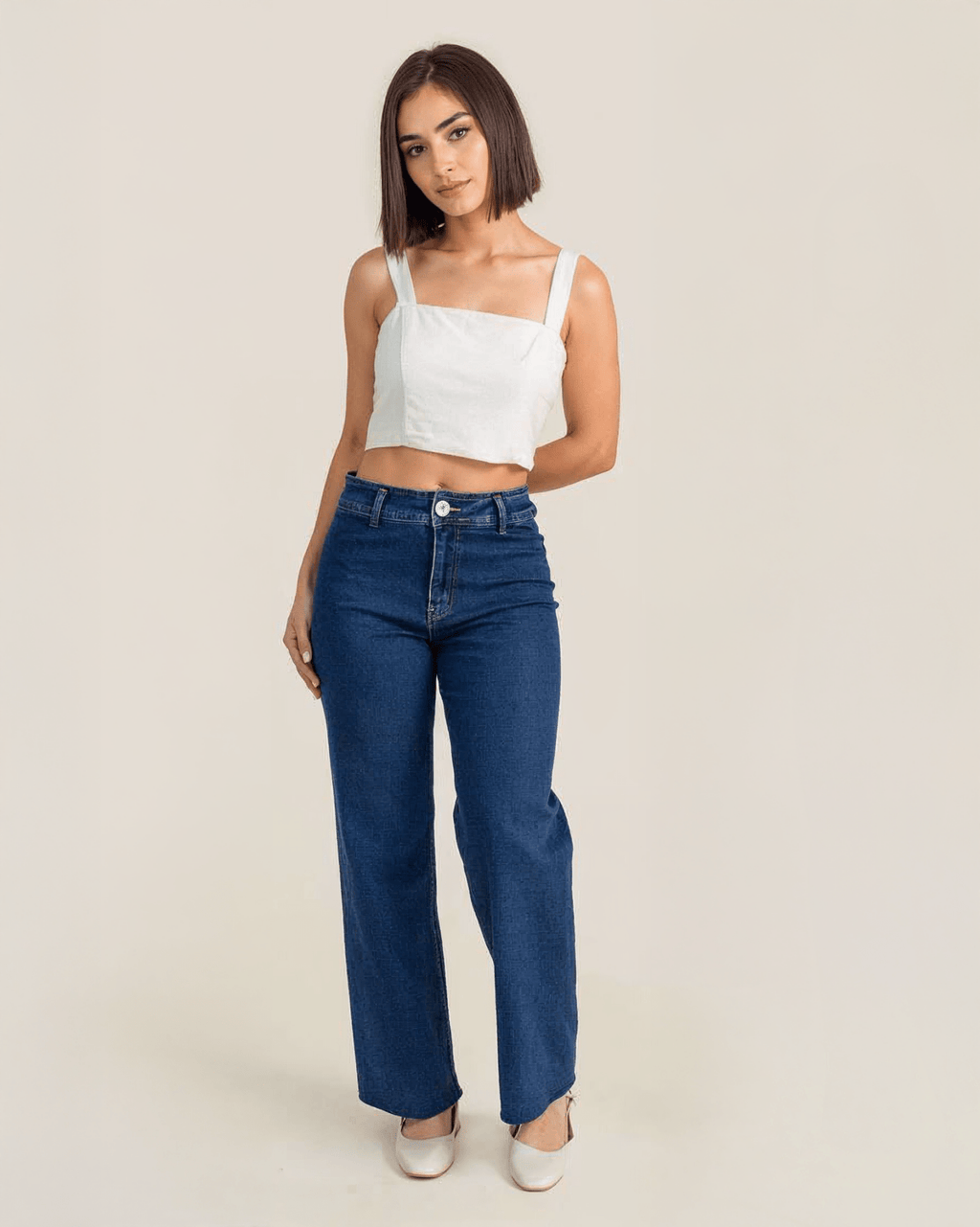 Jeans de Corte Recto JS Denim Soft - ROXANZ