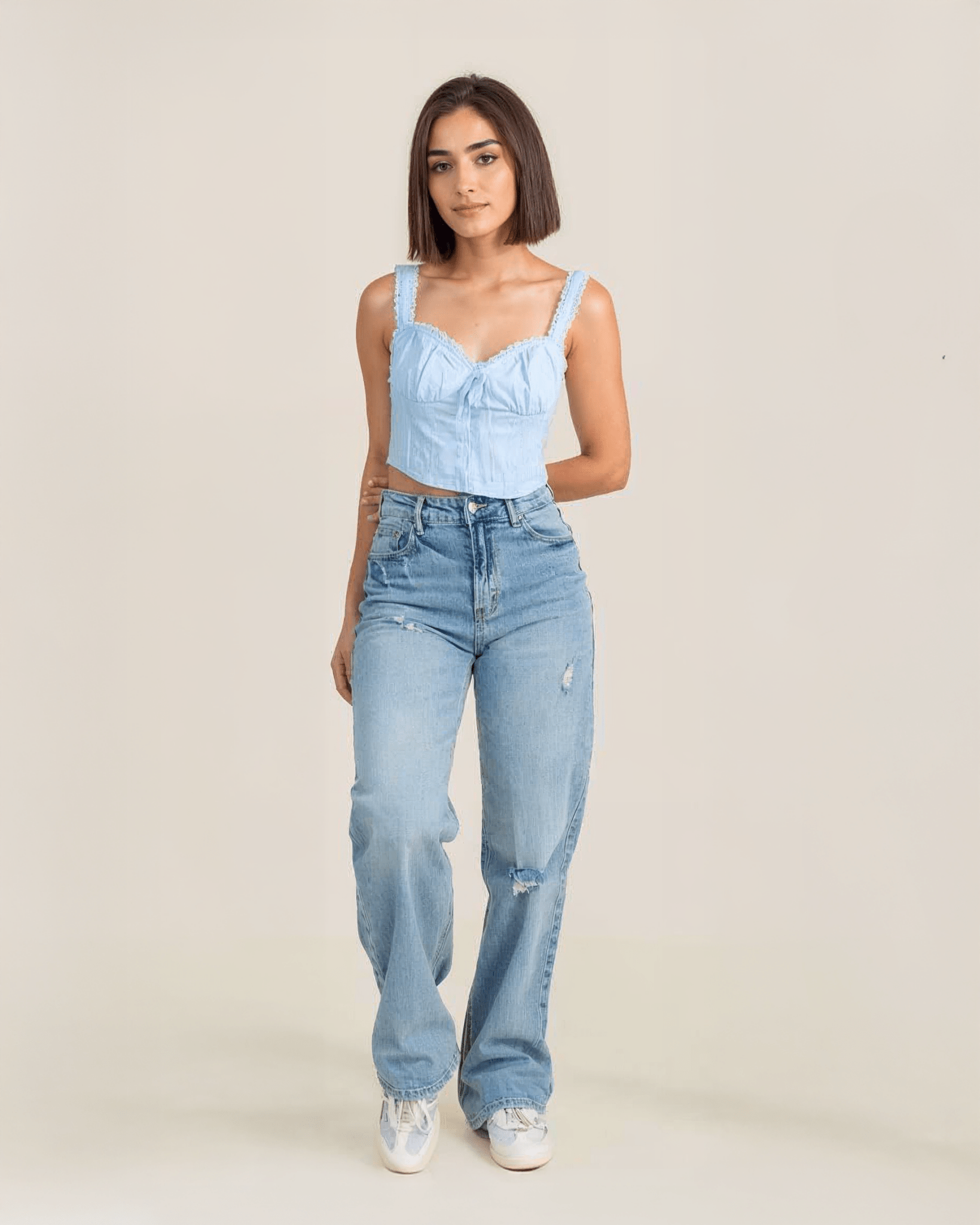 Jeans Wide Leg JS Denim Ajuste Perfecto - ROXANZ