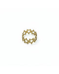 Anillo Estrellas Minimalista Dorado