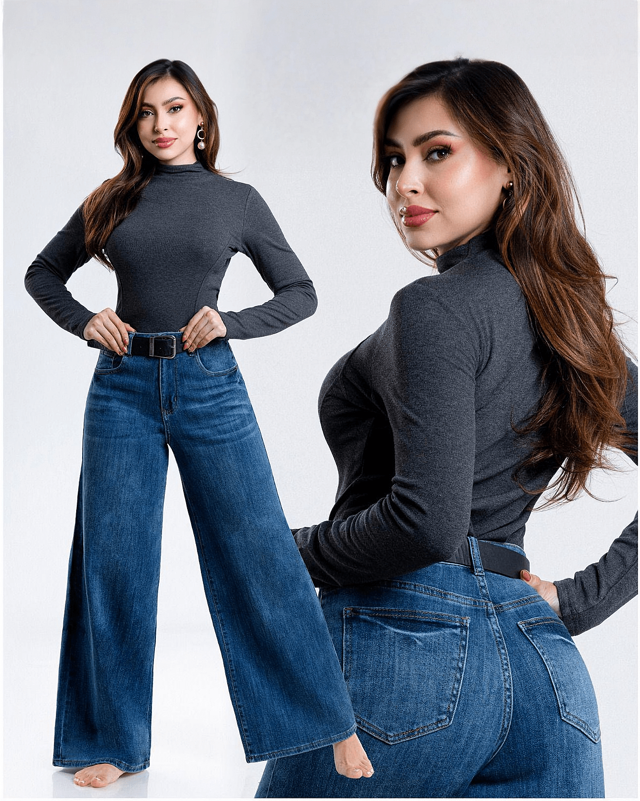 Jeans Wide Confort