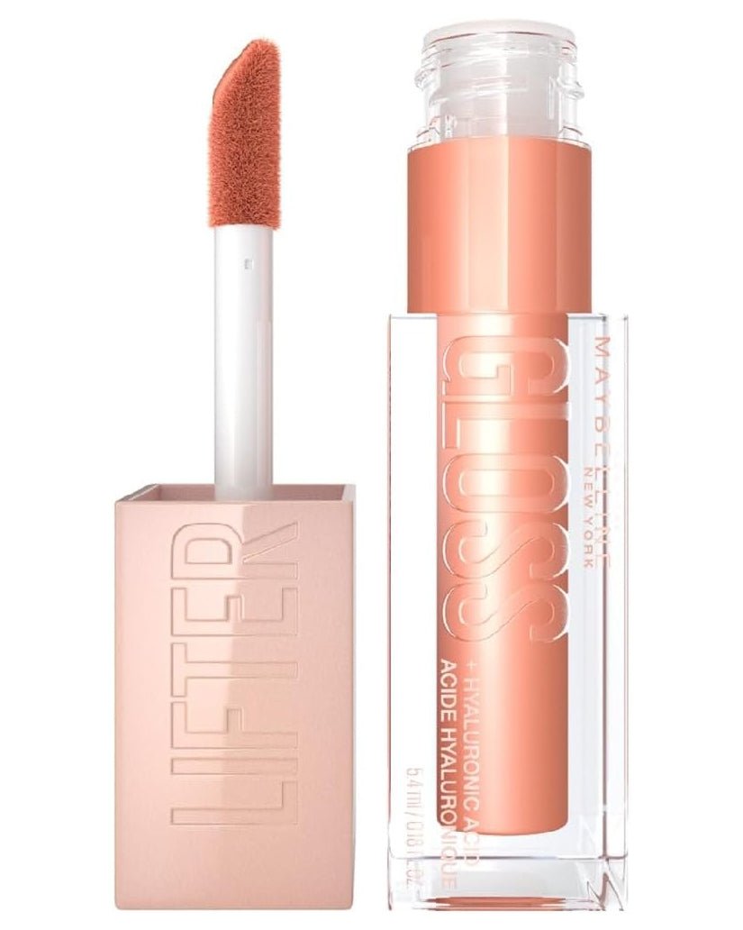 Maybelline Brillo labial con ácido hialurónico, Lifter Gloss, 5.4ml - Roxanz