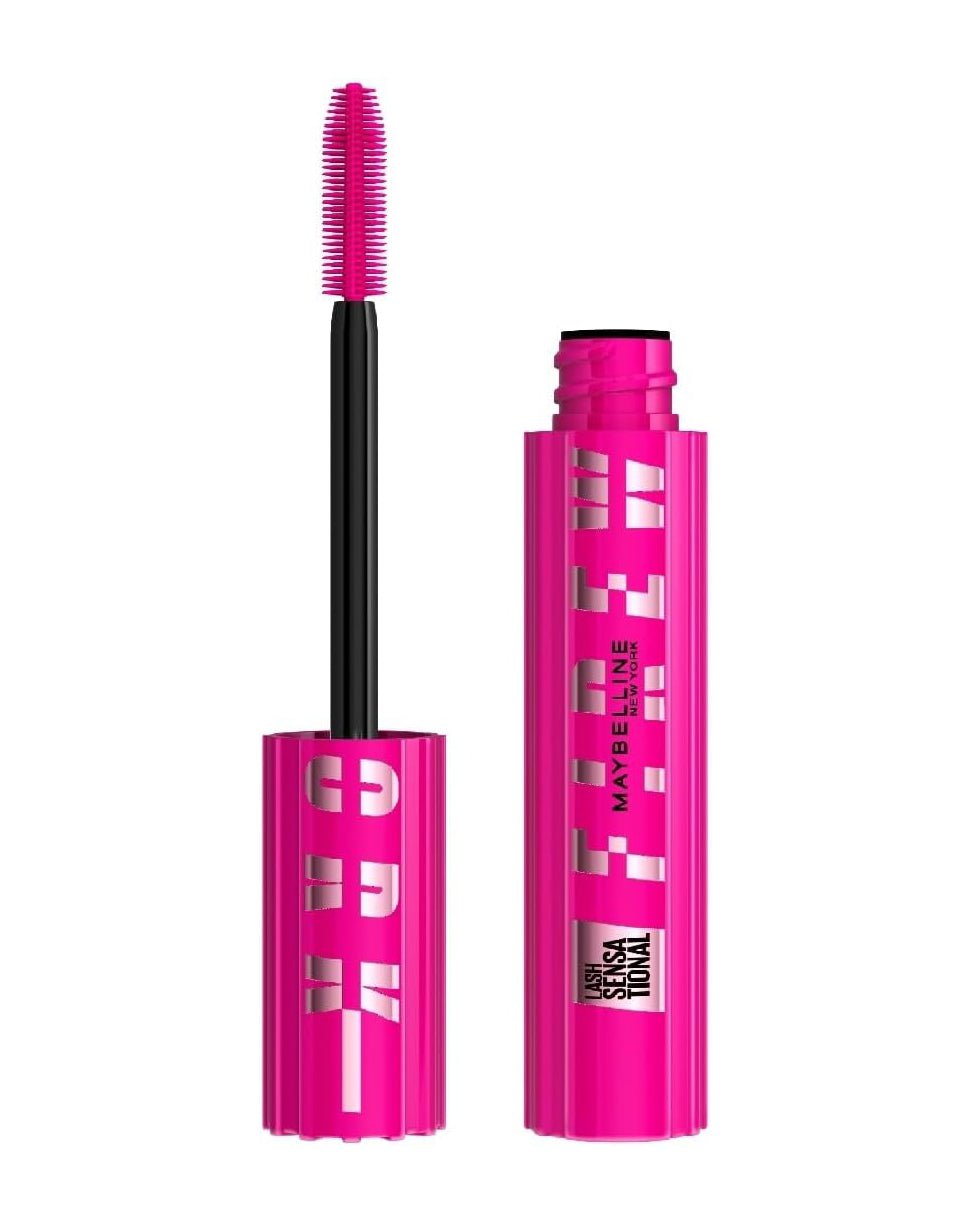 Maybelline Nueva Mascara de Pestañas con Pro Vitamina B5, Lash Sensational Firework, a prueba de agua - Roxanz