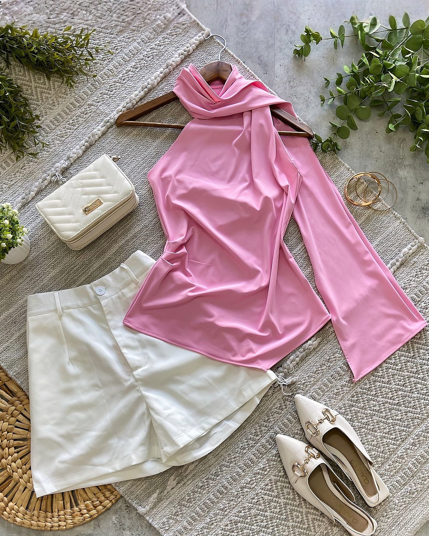 Top Halter Tipo Pañuelo