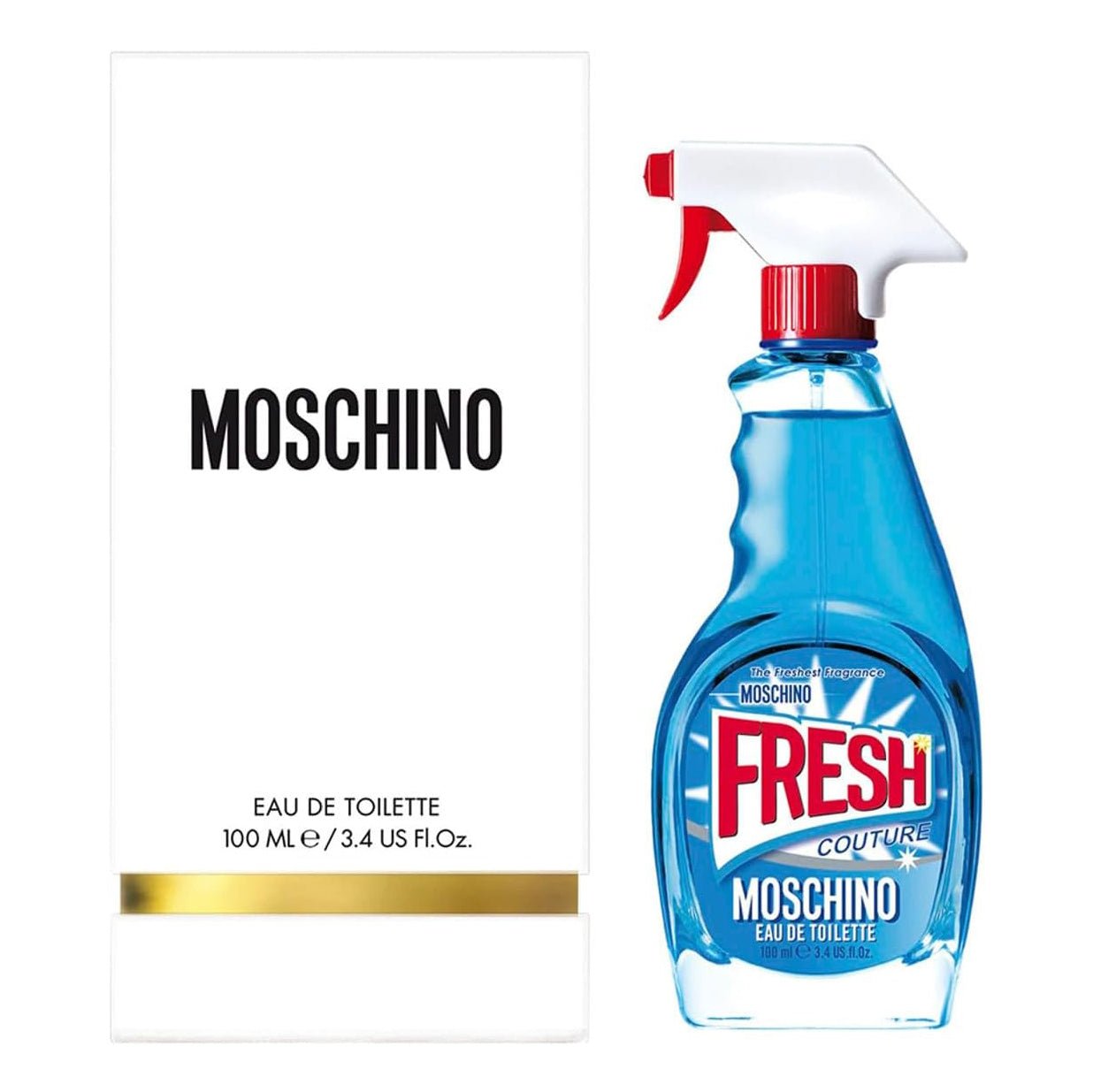 Moschino Fresh Couture Eau De Toilette, Multicolor, 100 ml (3.4 oz) - Roxanz