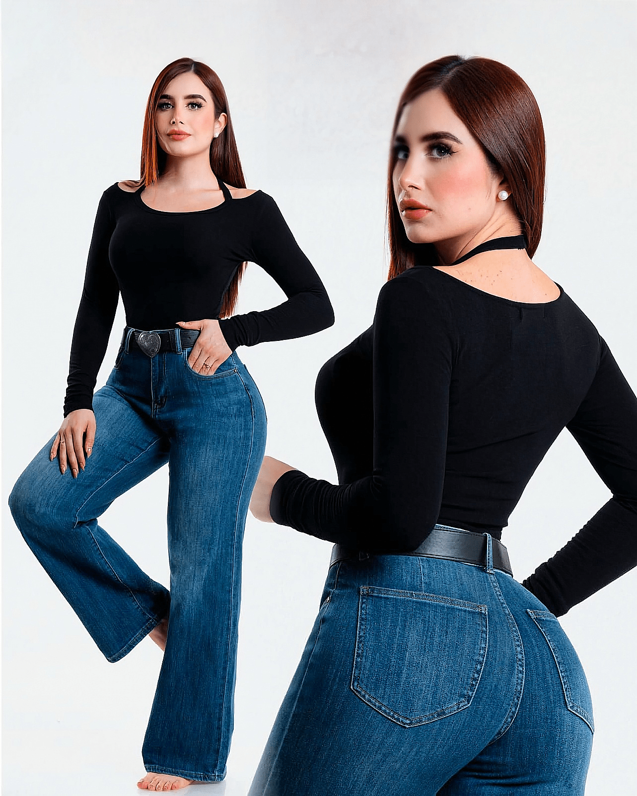 Jeans Wide Leg Confort