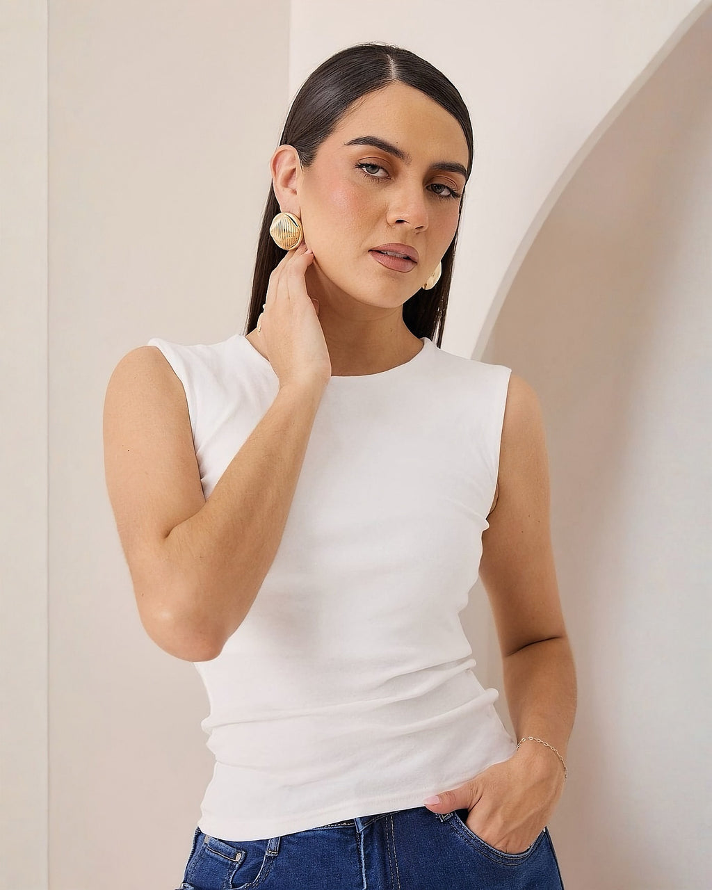 Top Básico Sin Mangas