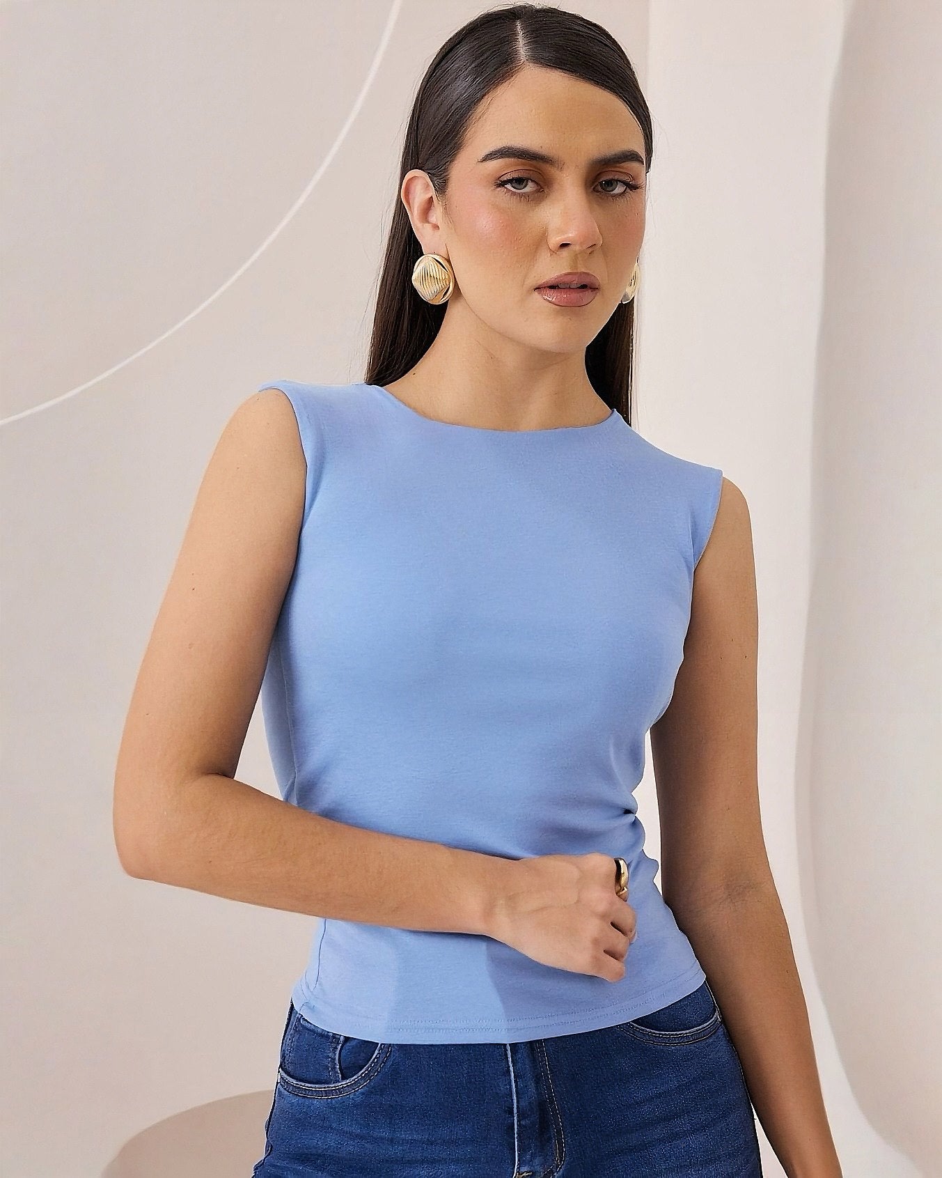 Top Básico Sin Mangas