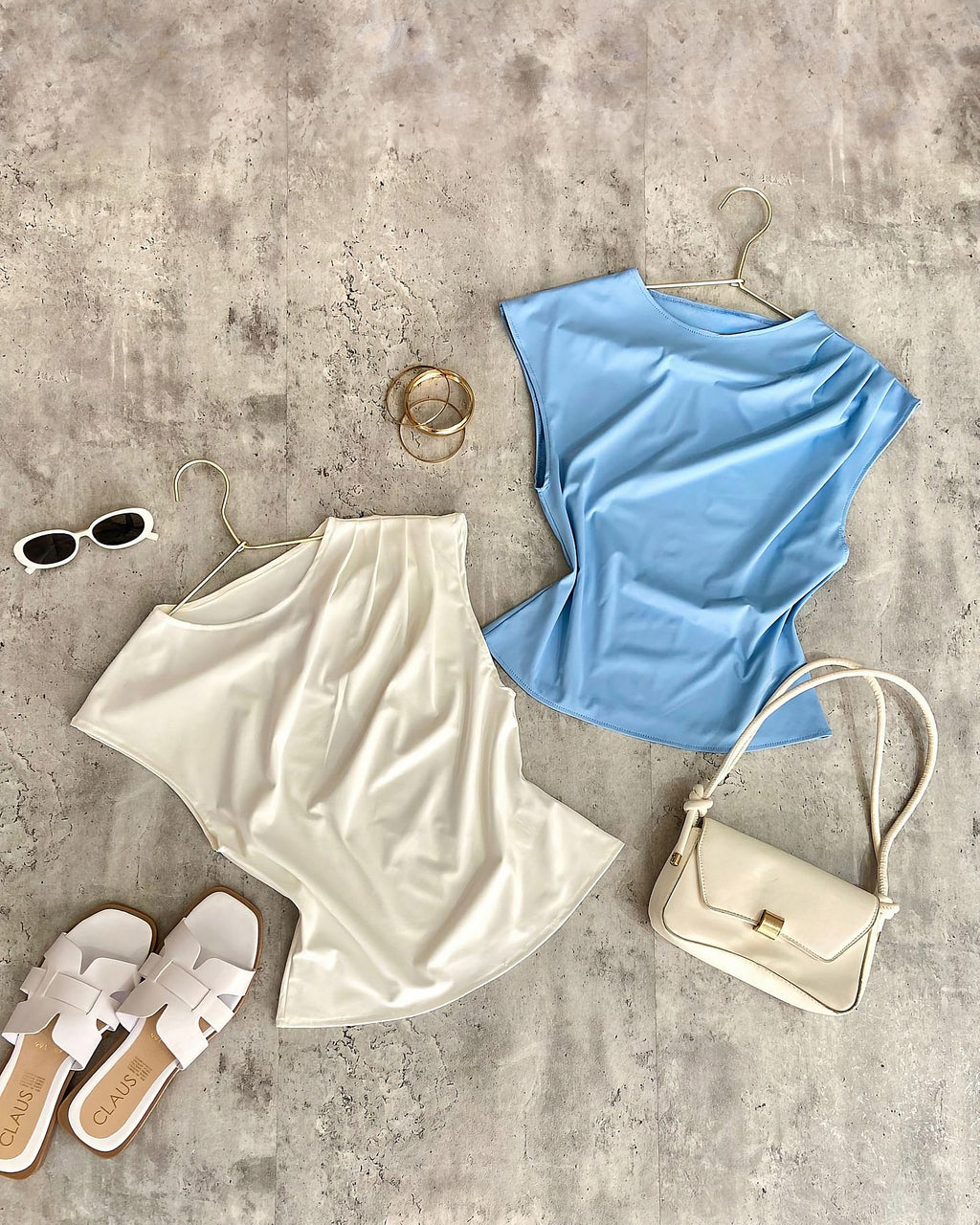 Blusa Manga Corta Draper Blusas