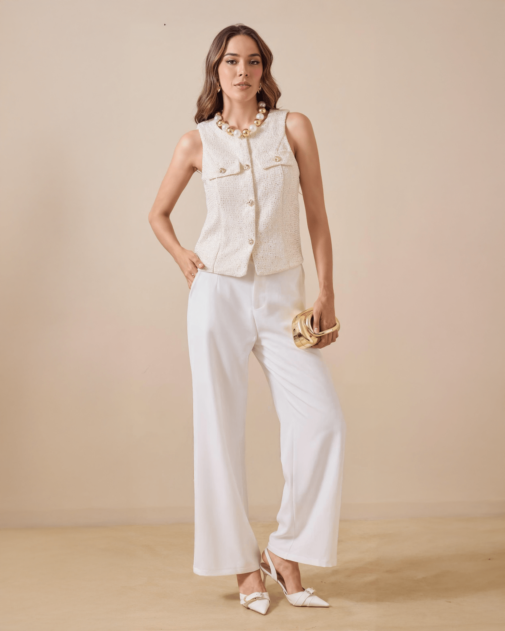 Pantalón Palazzo Elegante para Mujer - ROXANZ