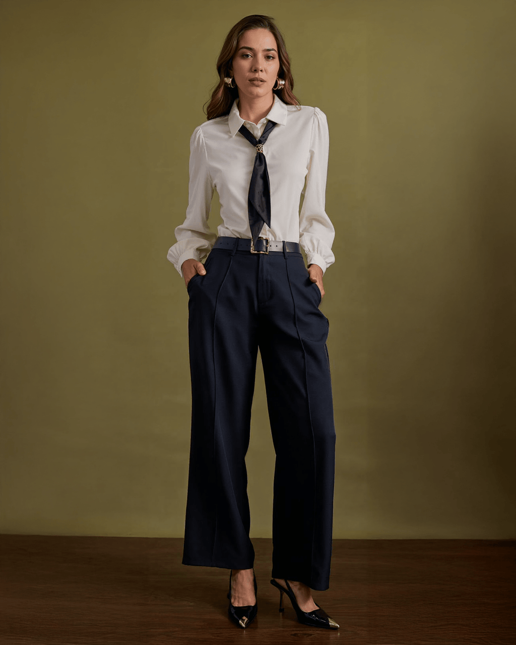 Pantalón Palazzo Formal para Mujer - ROXANZ