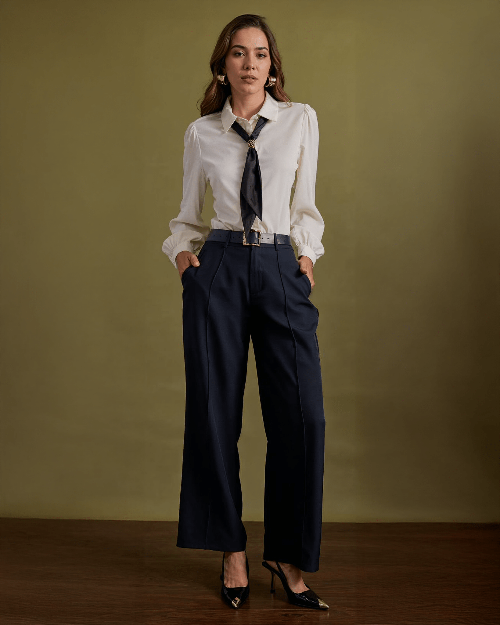 Pantalón Palazzo Formal para Mujer - ROXANZ