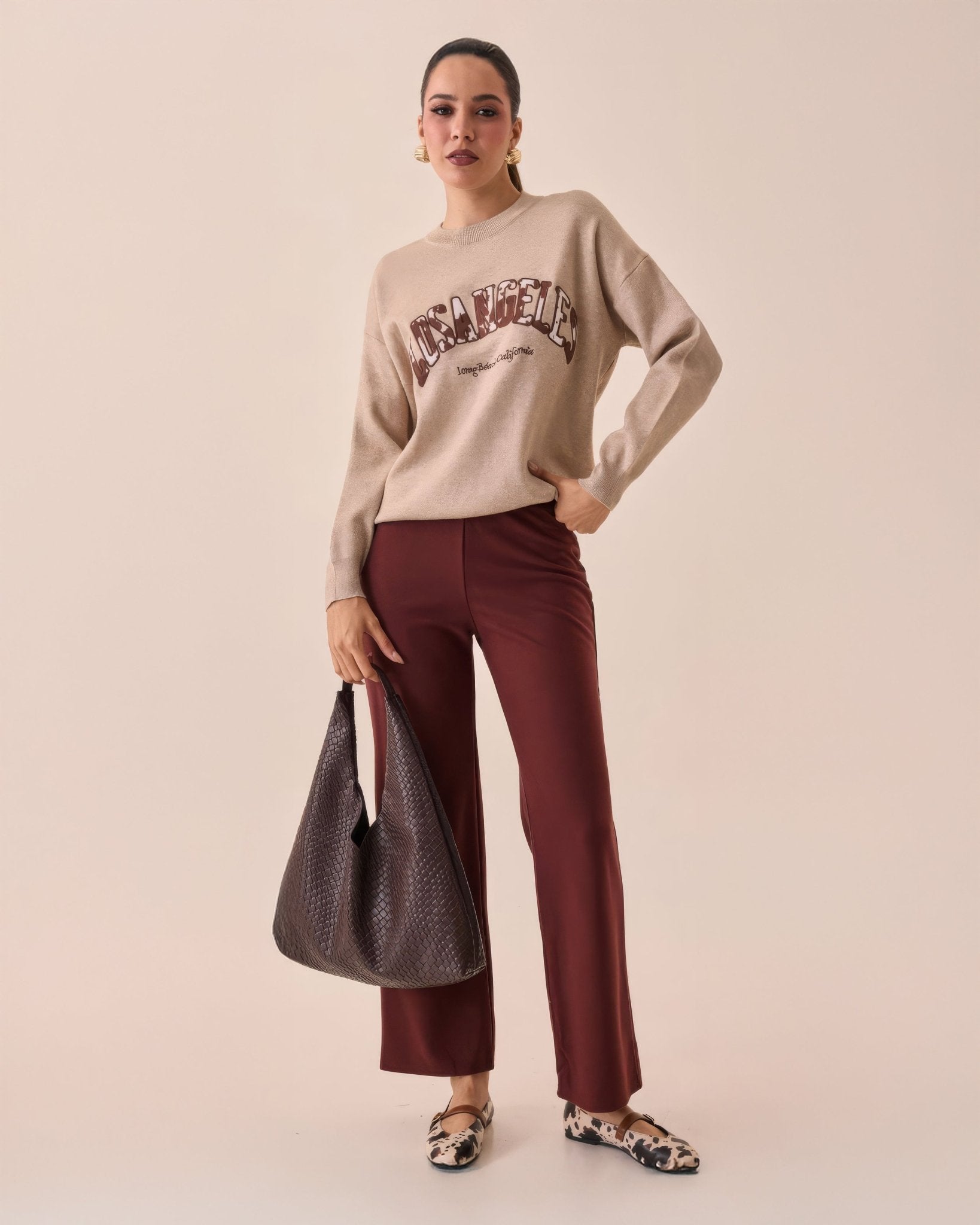 Pantalón para Mujer Tejido Elegante - ROXANZ