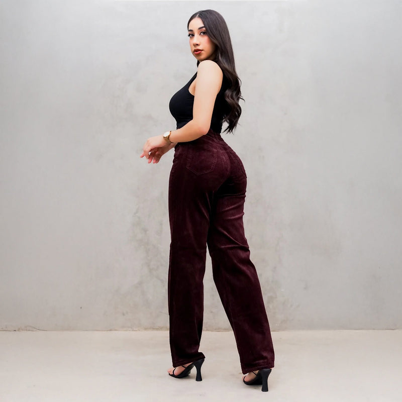 Pantalones Anchos de Pana Balam para Mujer - Roxanz