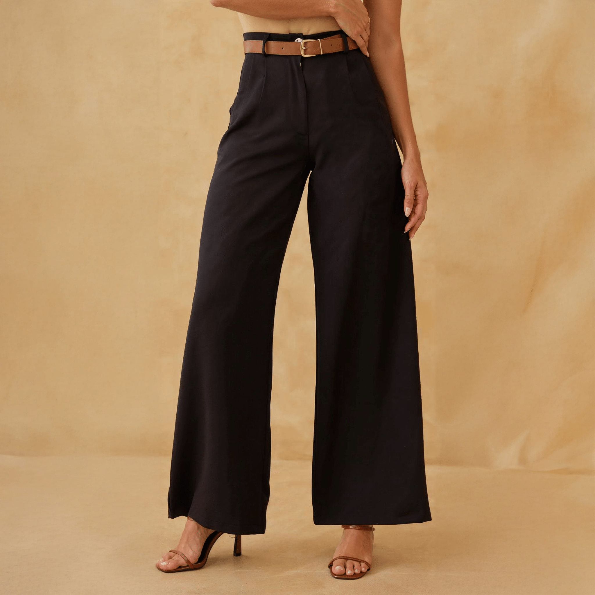 Pantalones Anchos Elegantes para Mujer - ROXANZ