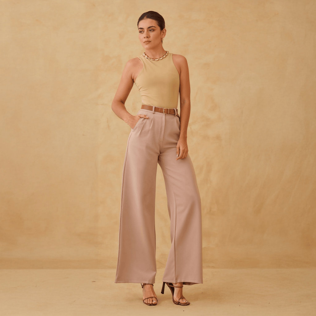 Pantalones Anchos Elegantes para Mujer - ROXANZ