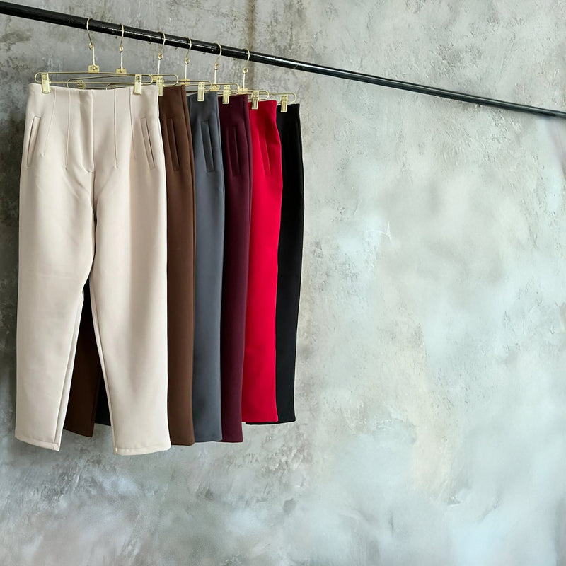 Pantalones Elegantes de Talle Alto con Variedad de Colores y Tallas - Roxanz