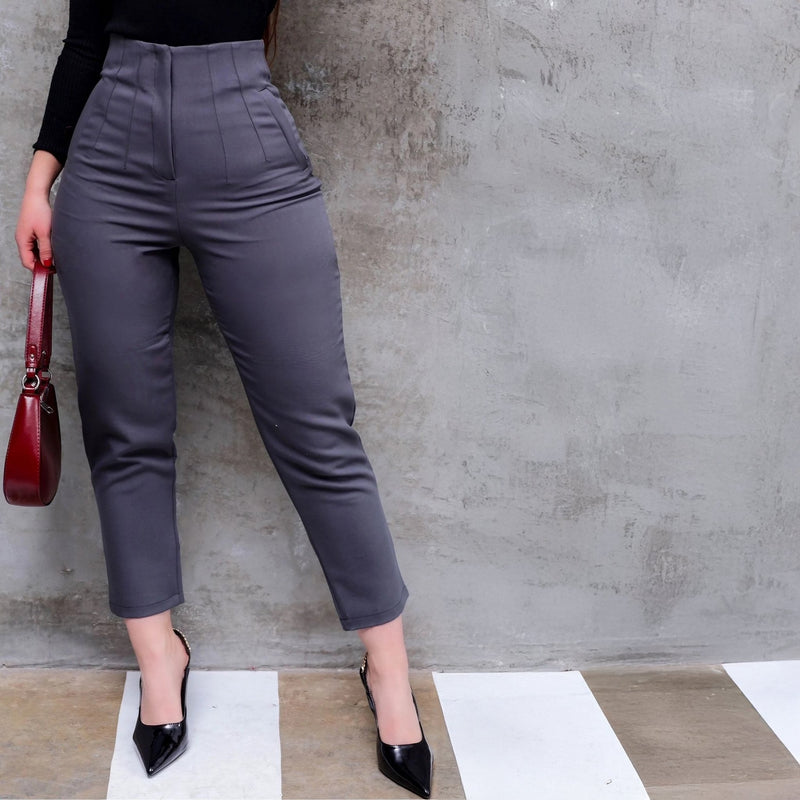 Pantalones Elegantes de Talle Alto con Variedad de Colores y Tallas - Roxanz
