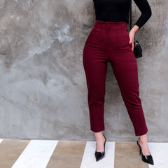 Pantalones Elegantes de Talle Alto con Variedad de Colores y Tallas - Roxanz
