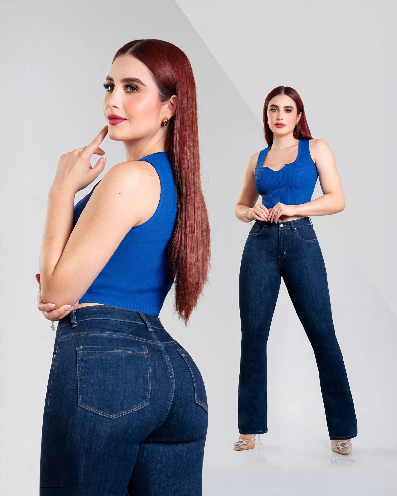 Pantalones Rectos Kosch Jeans Alta Comodidad y Estilo Perfecto - Roxanz