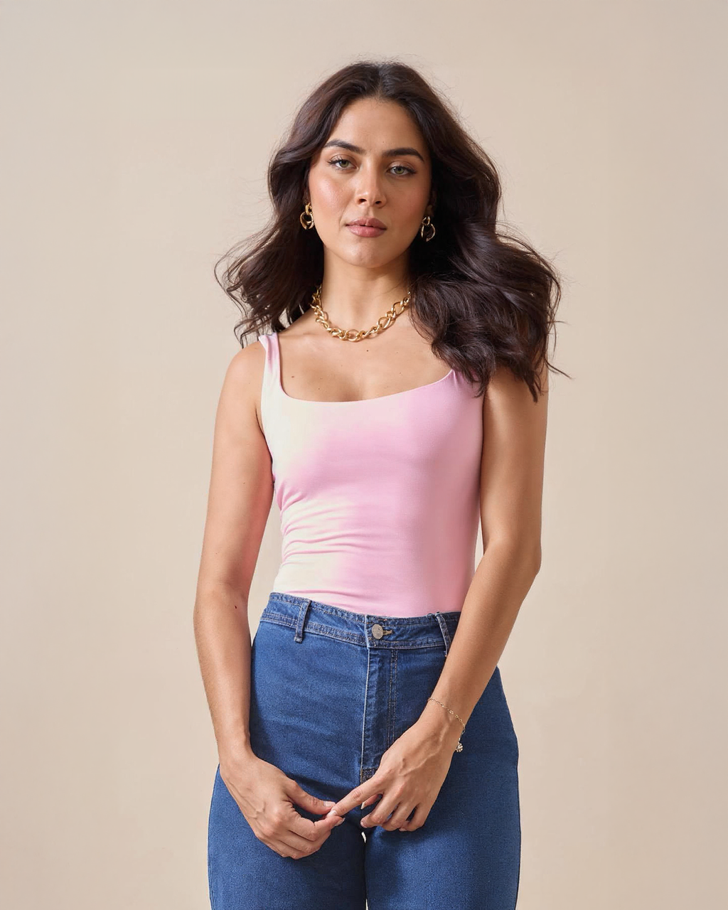 Body de Tirantes Escote Cuadrado