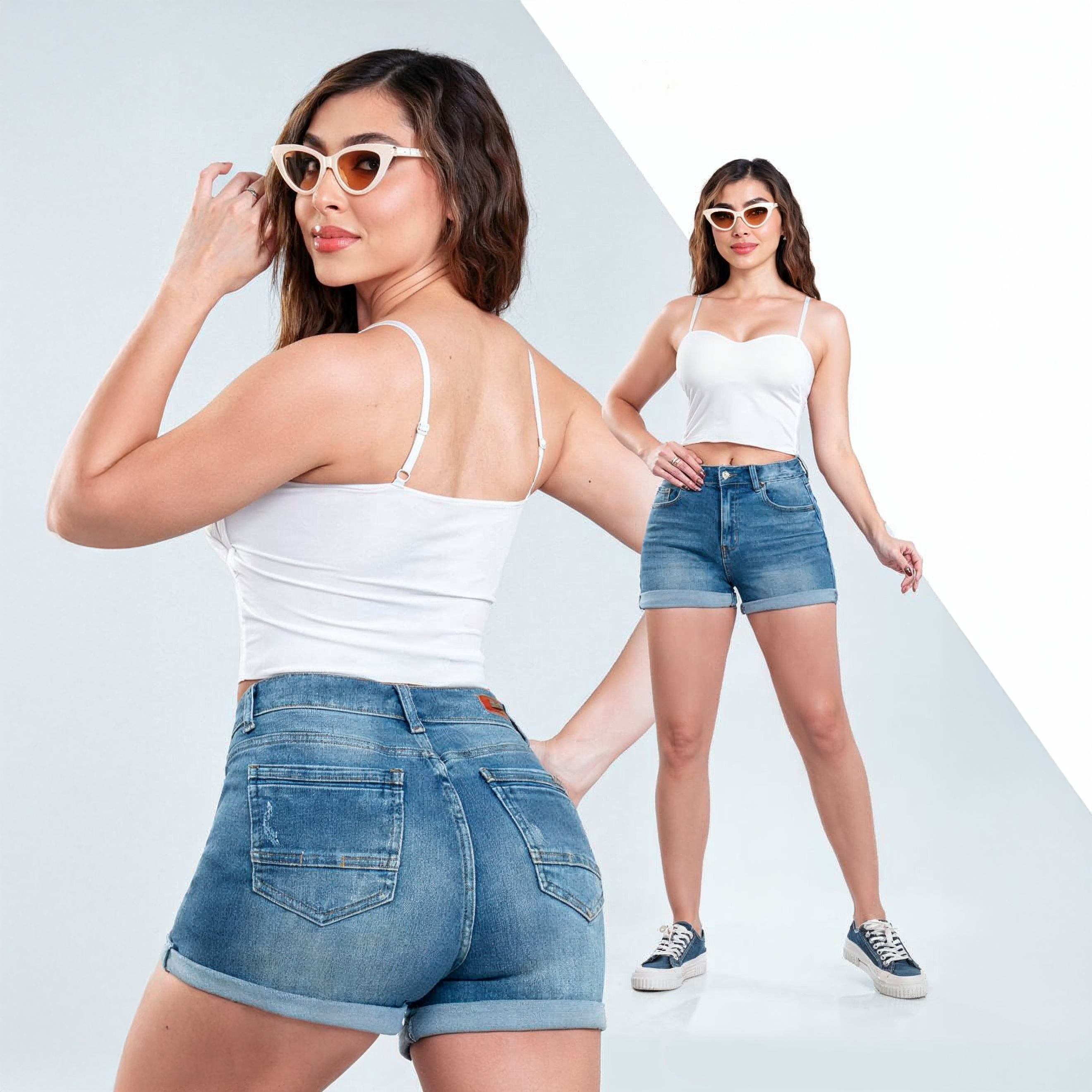 Shorts Estilo Casual para Mujeres
