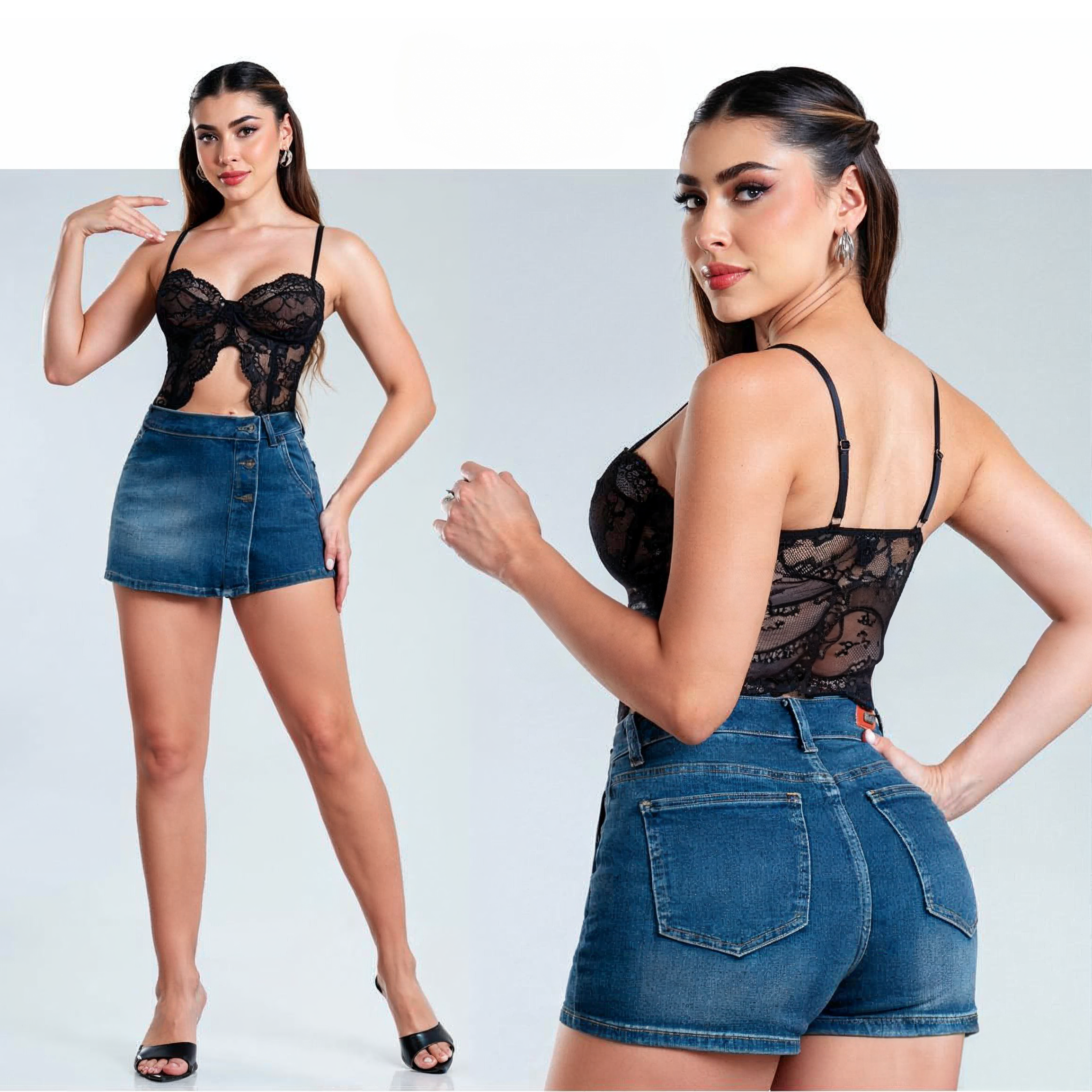 Short de Mezclilla Azul Kosch Jeans