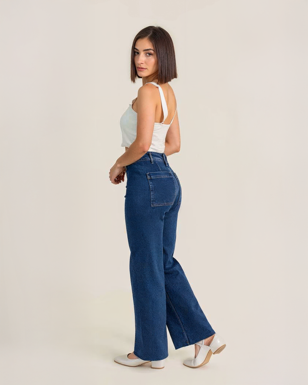 Jeans de Corte Recto JS Denim Soft