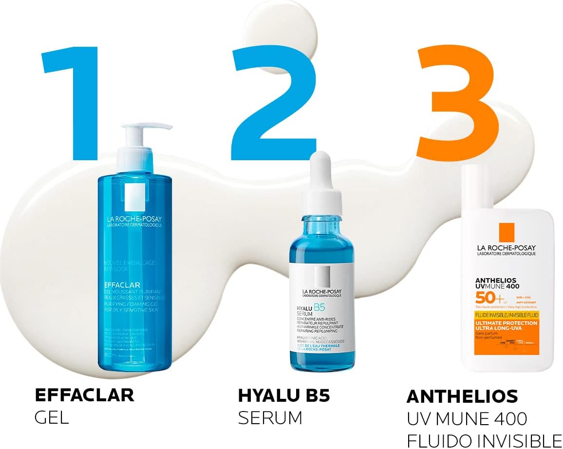 Protector Solar Facial La Roche Posay Anthelios UVMUNE Fluido Invisible para todo tipo de piel FPS50+ 50ml - Roxanz