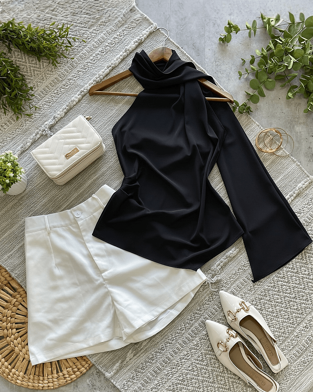 Top Halter Tipo Pañuelo