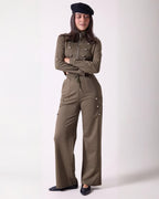 Conjunto Pants Napoleón Verde Militar