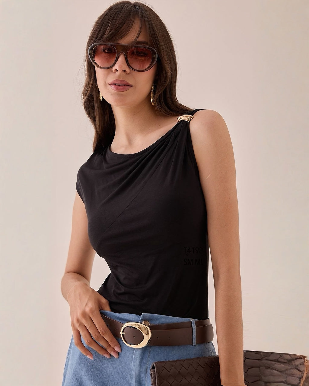 Blusa Herraje Hombro