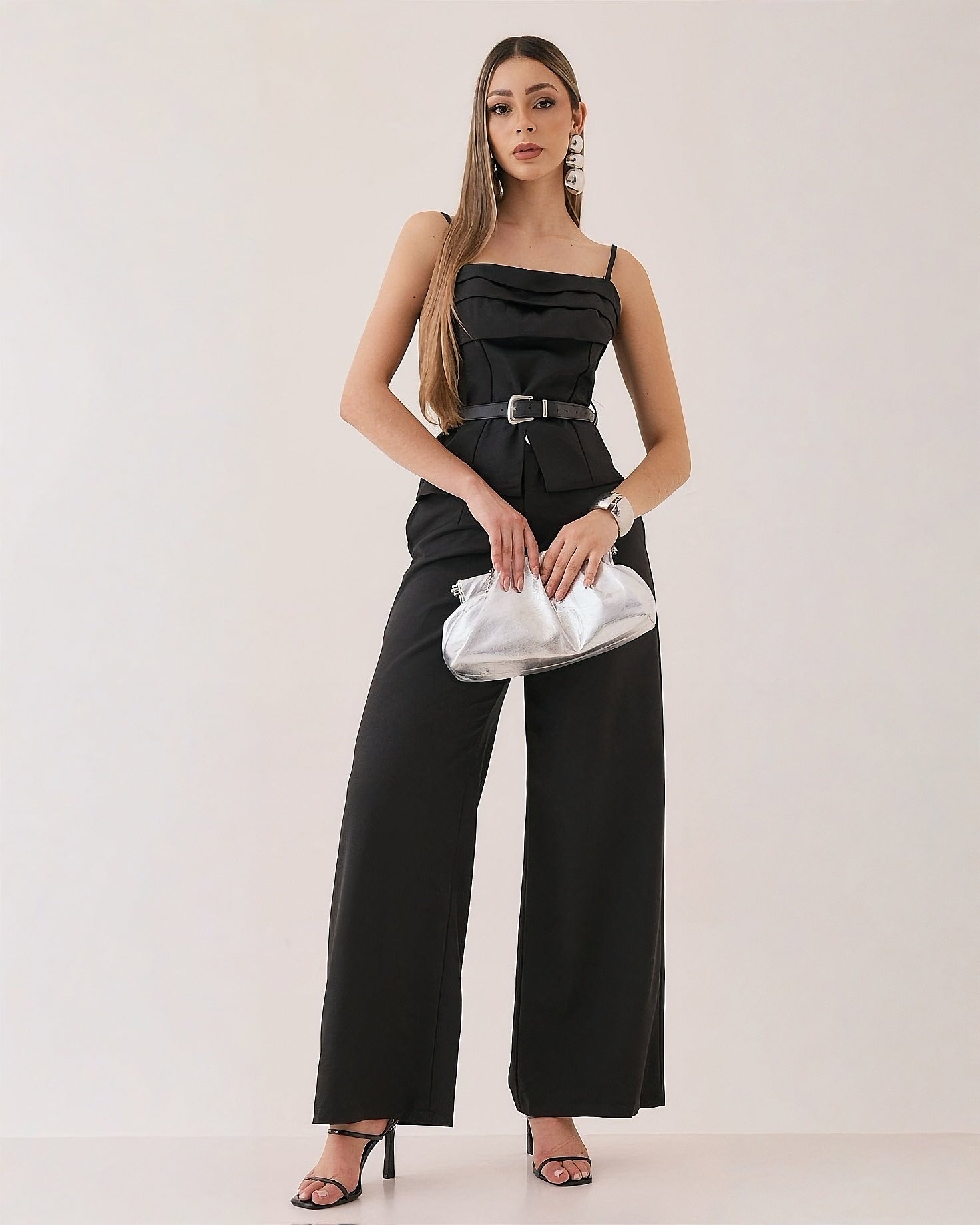 Top Pantalón Conjunto Casual