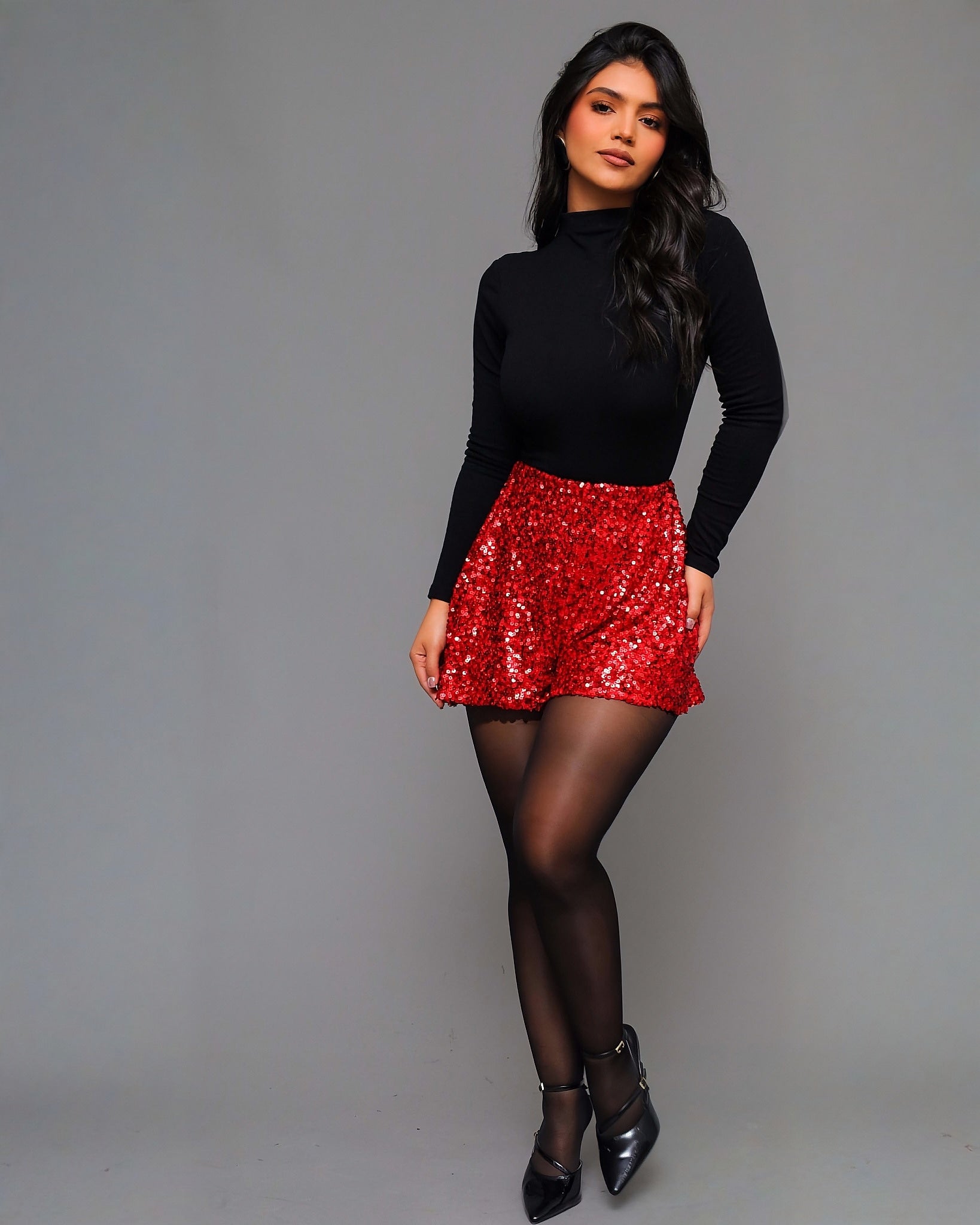 Short de Lentejuelas para Fiesta - ROXANZ