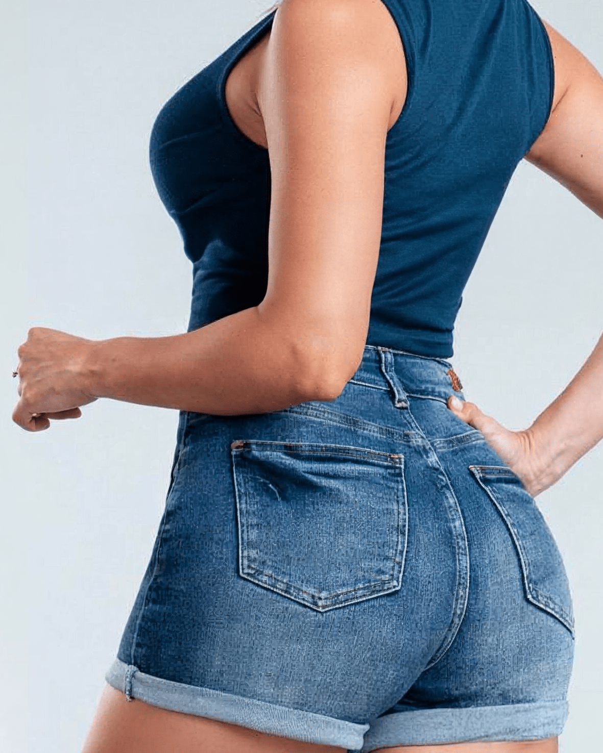 Short de Mezclilla para Mujer Tiro Alto - ROXANZ