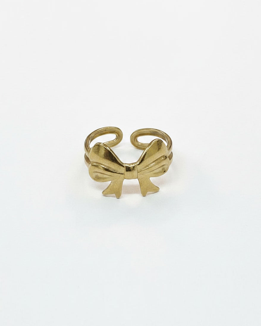 Anillo Moño Dorado Unitalla