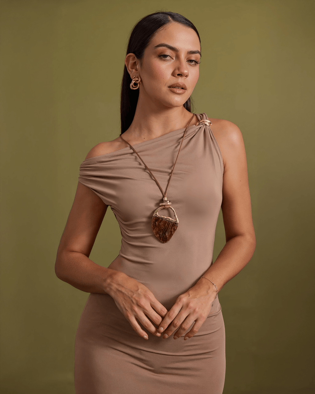 Vestido Elegante de Fiesta Asimétrico - ROXANZ