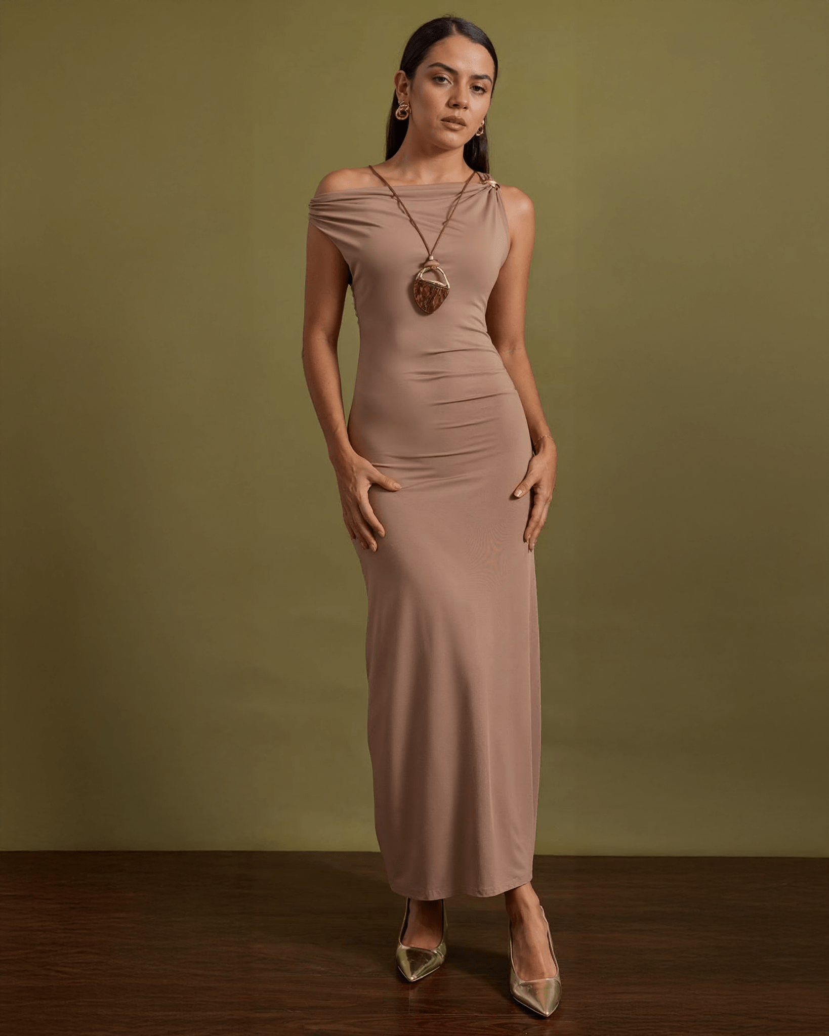 Vestido Elegante de Fiesta Asimétrico - ROXANZ