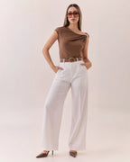 Pantalón Vestir Wide Leg