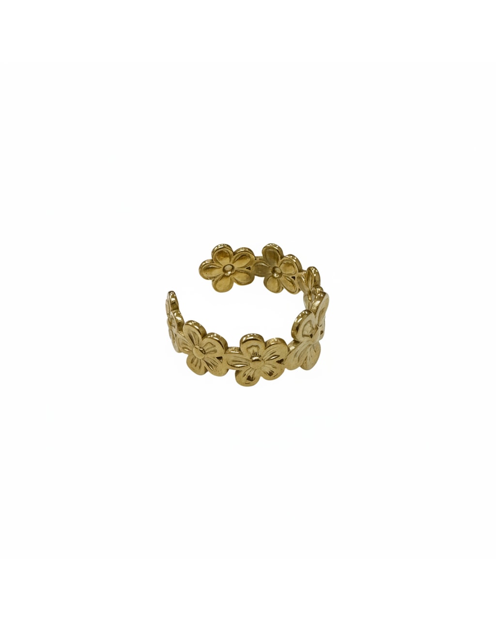 Anillo Flor Dorado Unitalla