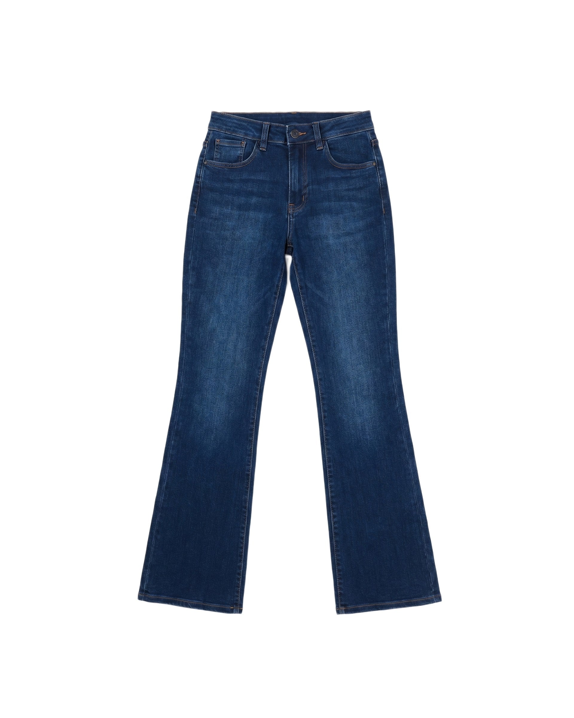 Jeans Bootcut Mezclilla Azul Oscuro