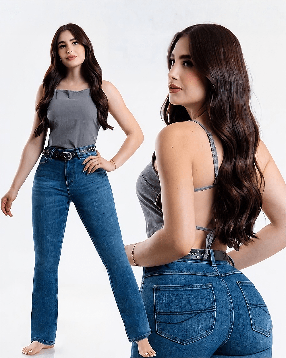 Jeans Corte Bota Clásico