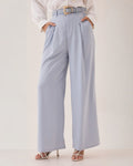 Pantalón Wide Leg Liso Elegante