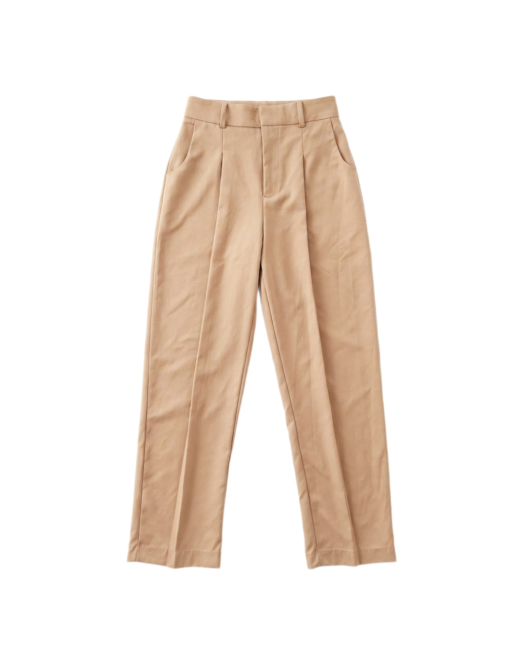 Pantalón Vestir Plisado Beige Negro Celeste