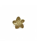Anillo Flor Ajustable Dorado