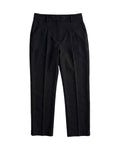 Pantalón Vestir Plisado Beige Negro Celeste