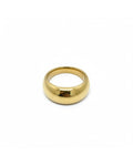 Anillo Dorado Robusto Liso