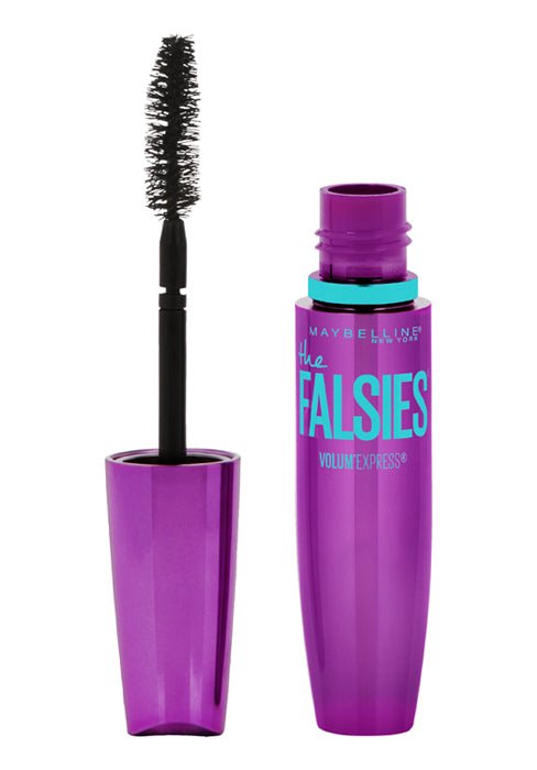 Maybelline The Falsies Surreal Extensions - Máscara de pestañas a prueba de agua, voluminizadora, alargamiento, maquillaje muy negro, 1 unidad - Roxanz